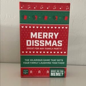 Merry Dissmas Party Game